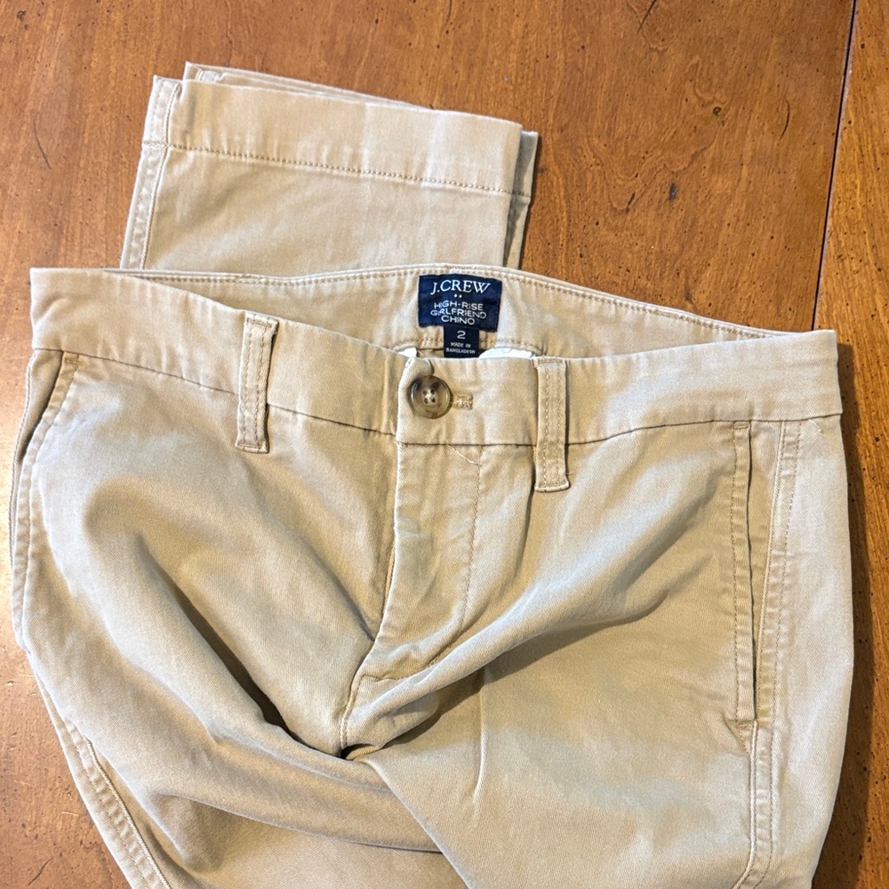 J. Crew Tan Chino Pants